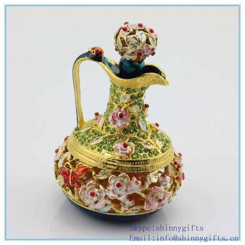 Tea pot Shape Trinket Box (2)