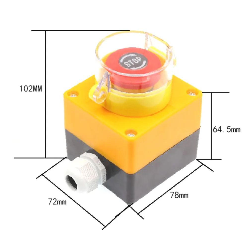 LA125 Elevator Emergency Stop Pushbutton Switch 4