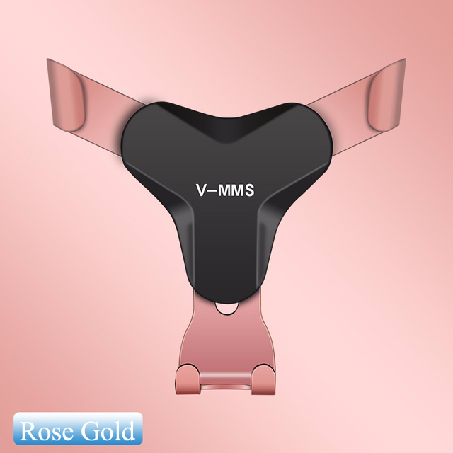 Reaction Car Mobile Phone Holder Clip Type Air Vent No Magnetic Mount GPS Car Smartphone Stand For iPhone X 7 Samsung S9