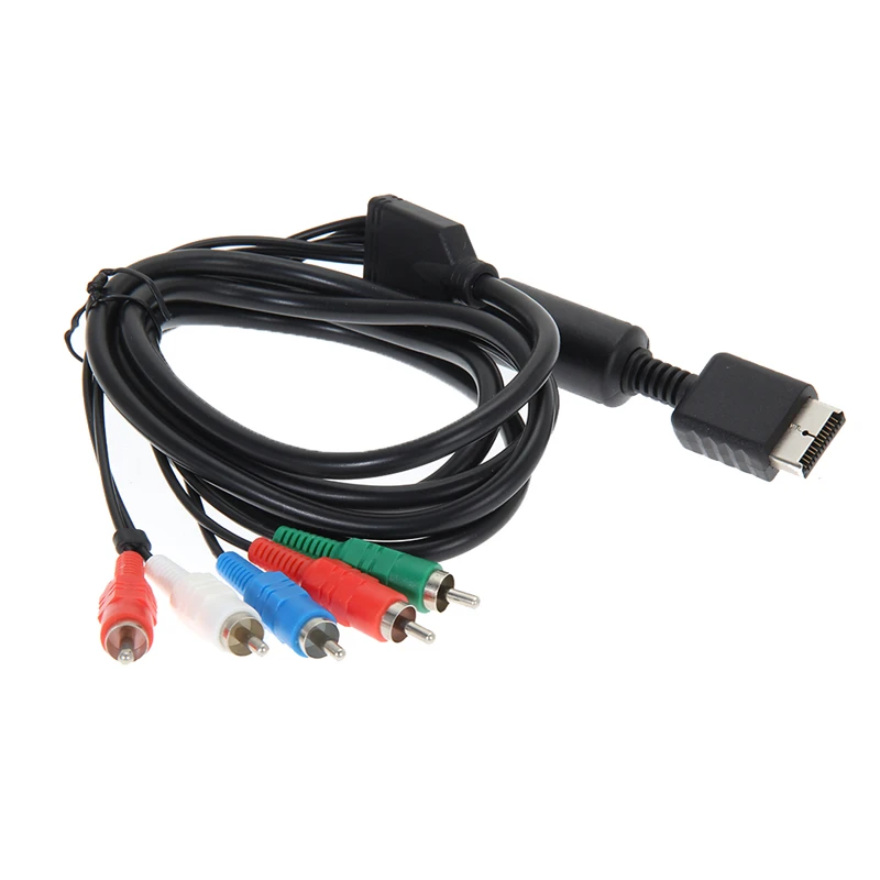 High-Quality-Black-1-8M-HDTV-AV-Audio-Video-Cable-Component-Cable-Cord-480P-Game-Conversion (3)