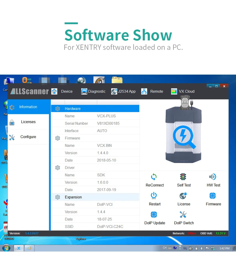 VXDIAG C6 V2019.12 диагностический инструмент для Benz мощный, чем Mb Star C4 C5 C6 с HDD для диагностики XENTRY DoIP для Benz сканер