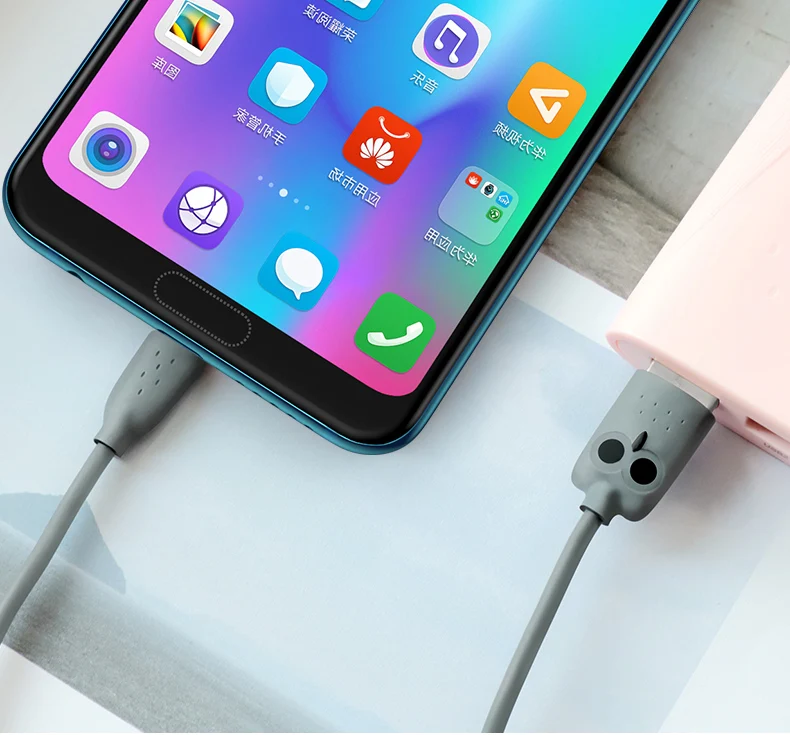 HOCO 1 м 2.4A USB C кабель для huawei P20 lite type C кабель USB зарядное устройство EU штекер type-c кабель для Redmi k20 pro