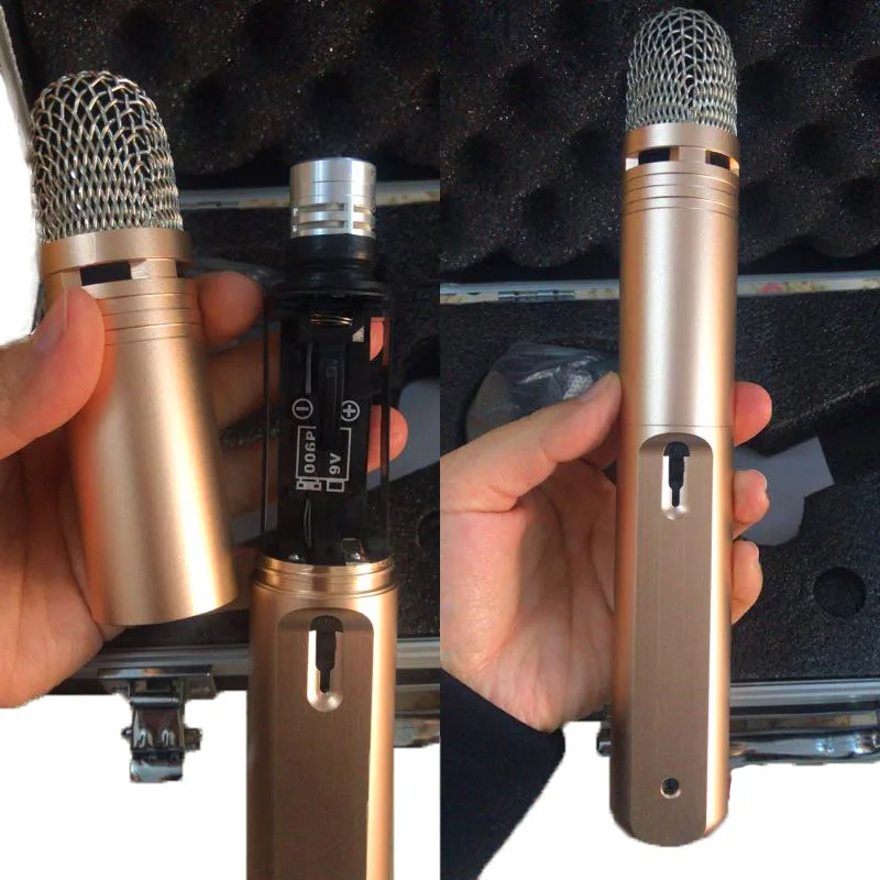 Высокое качество Профессиональный записывающий микрофон выше типа конденсаторный микрофон для музыкального инструмента