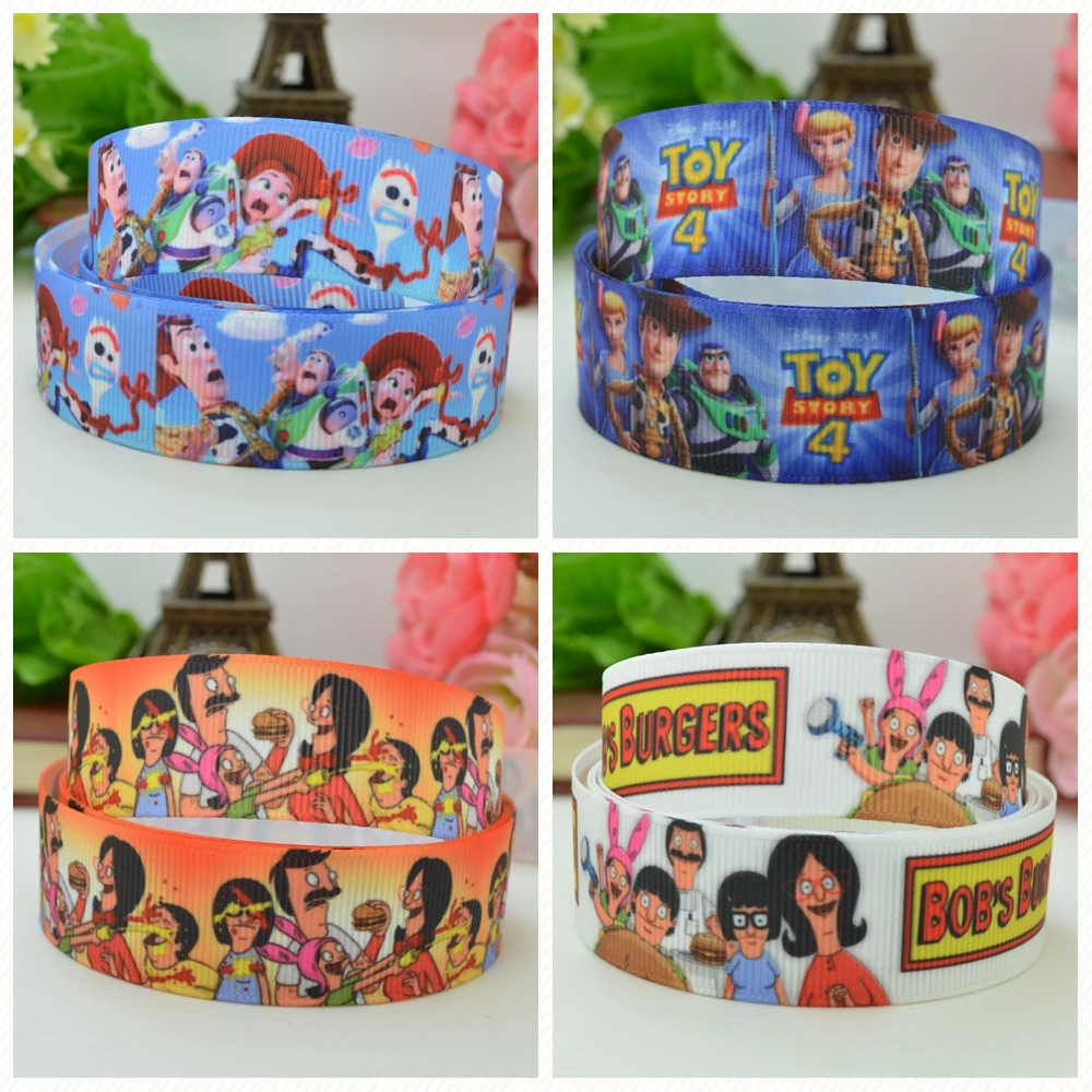 

DUWES 7/8" 22mm 2 5 10 20 50 Yards Printed grosgrain ribbon hair bow headwear Wholesale OEM Retail