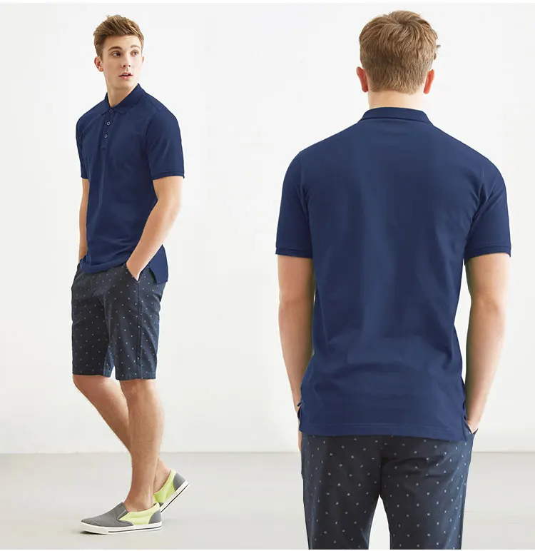 Горячее новое поступление летний бренд mydbsh повседневная мужская рубашка поло с отворотом качество плюс размер с коротким рукавом повседневные мужские футболки поло