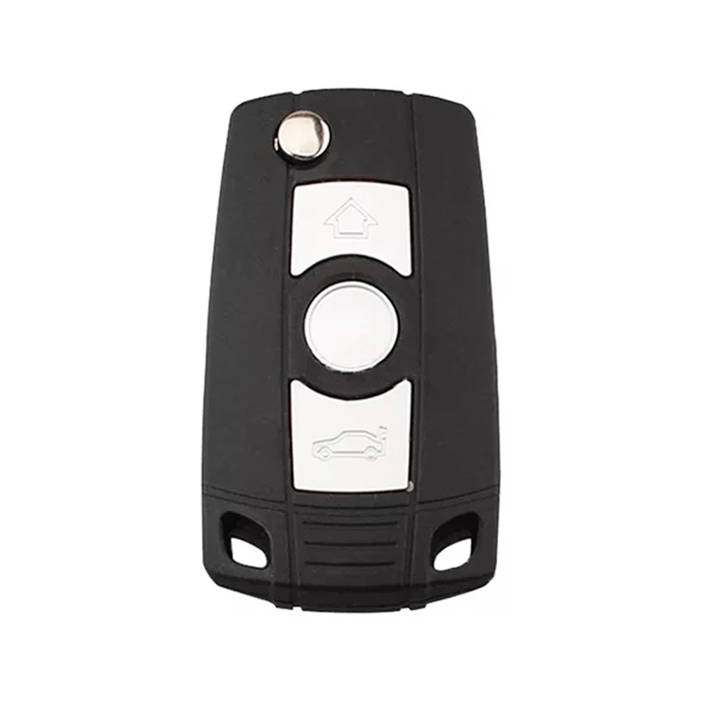 JEAZEA New 3 button Flip Key Shell Remote Folding Case Fob for BMW 3 5 7 Series X3 X5 Z3 Z4 E81 E46 E39 E60 E63 E38 E83 E36 E85 E86-1