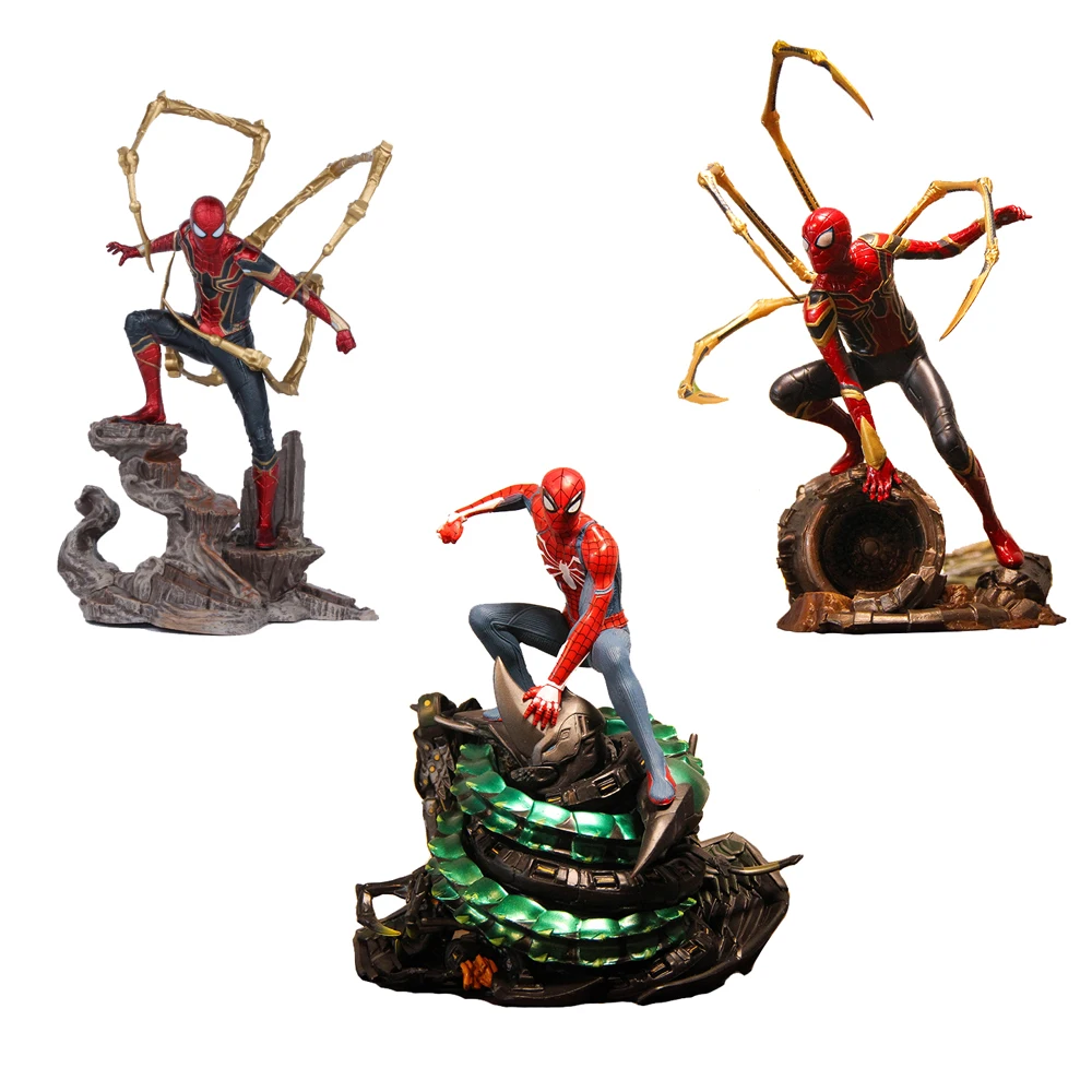 

Marvel Movie Avengers 4 Surper Hero Spider-Man Far From Home Static Model Spiderman Action Figures Collectible Model Toys
