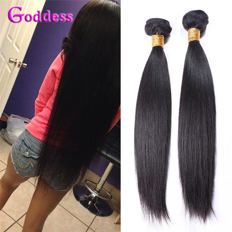Peruvian Virgin Hair Straight 4 Bundles Deals Rosa Hair Products 7A Human Hair Extensions Peruvian Straight Virgin Hair Bundles