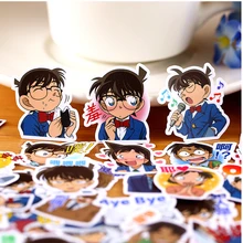 40 Uds. Pegatinas creativas de detective conan para álbum de recortes/pegatinas decorativas/álbumes de fotos artesanales DIY