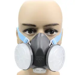Противогаз 301 T 302 303 306 дышащая Пылезащитная маска Нетоксичная промышленная Насадка-конная маска клапан выдоха половина анти-частицы пыли