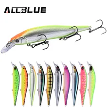 ALLBLUE 2019 leurre de pêche KITETSU 115SP Wobbler suspendre Jerkbait 115mm 15.4g plastique dur méné brochet appâts artificiels
