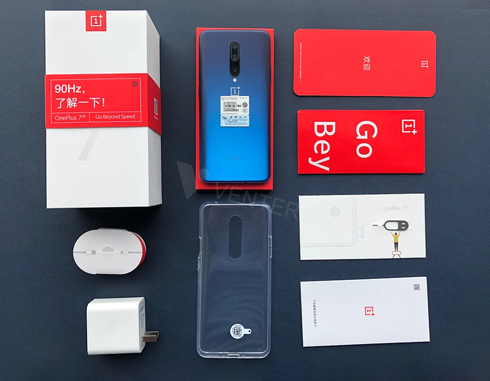 Оригинальная глобальная прошивка Oxygen OS OnePlus 7 Pro 6GB 128GB смартфон 48MP тройной Cam Snapdragon 855 6,67 ''2 K + AMOLED экран