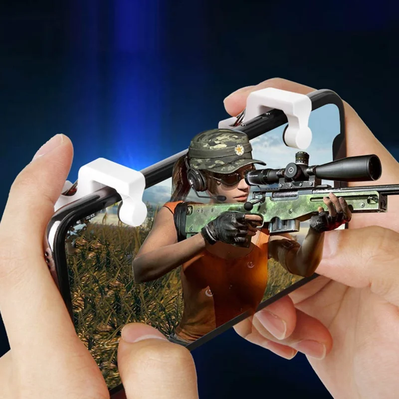 1 زوج L1 R1 الألعاب الزناد هاتف ذكي ألعاب مطلق النار تحكم النار زر مقبض ل PUBG ل قواعد بقاء ل السكاكين خارج 1 زوج L1 R1 الألعاب الزناد هاتف ذكي ألعاب مطلق النار تحكم النار زر مقبض ل PUBG ل قواعد بقاء ل السكاكين خارج