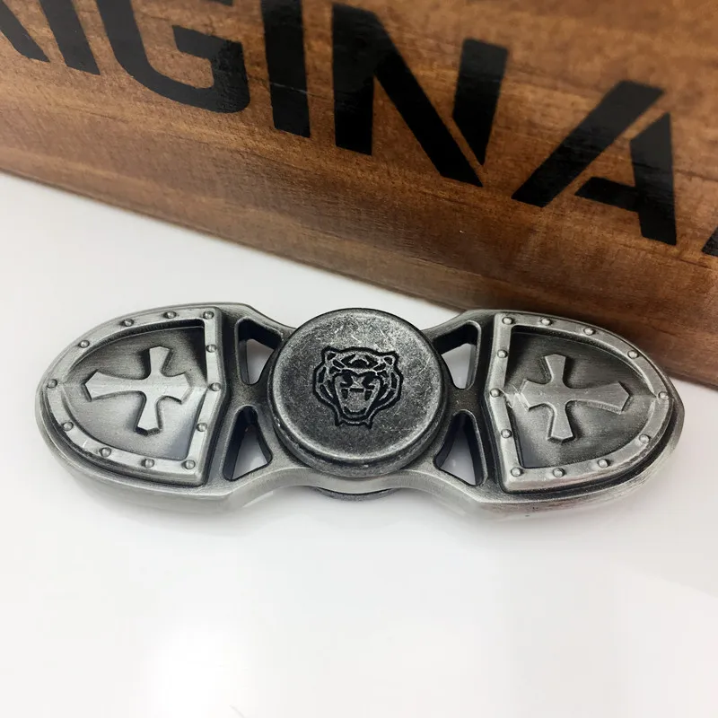 fidget spinner Retro Crusader EDC Hand Spinner Two-Spinner Fidget Toy fidget spinner metal Rotation Time Long Anti Stress Toys fidget spinner Retro Crusader EDC Hand Spinner Two-Spinner Fidget Toy fidget spinner metal Rotation Time Long Anti Stress Toys