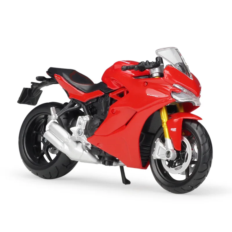 Модели мотоциклов Maisto 1:18 Ducati Supersport S красная литая пластиковая миниатюрная
