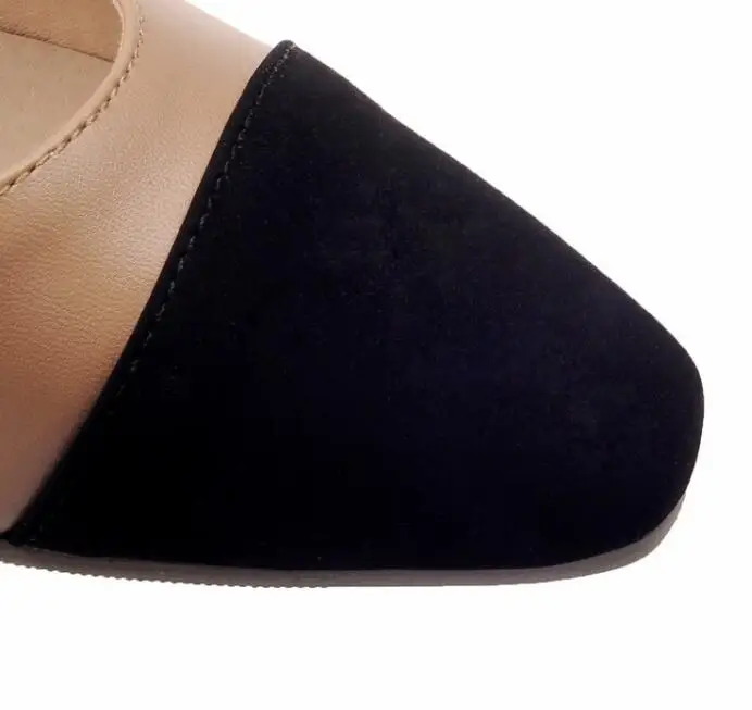 Printemps Dames Pu Talon Femme Pu Femmes Sandales wine beige Parti Red Taille Sur Noir Hight Suede 10 Pompes Carré Marque black Couleurs Suede 43 Chaussures Glissement Grande ~ Beige gqxgz0wOP