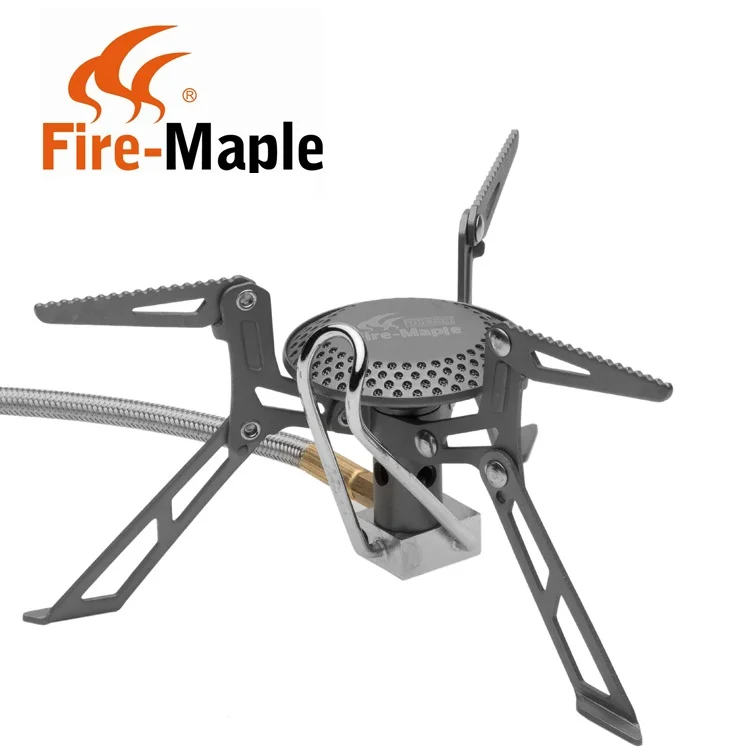 

Fire Maple FMS-117T outdoor Gas Stove Camping Gas burner Folding Titanium Split Stoves with Preheating system
