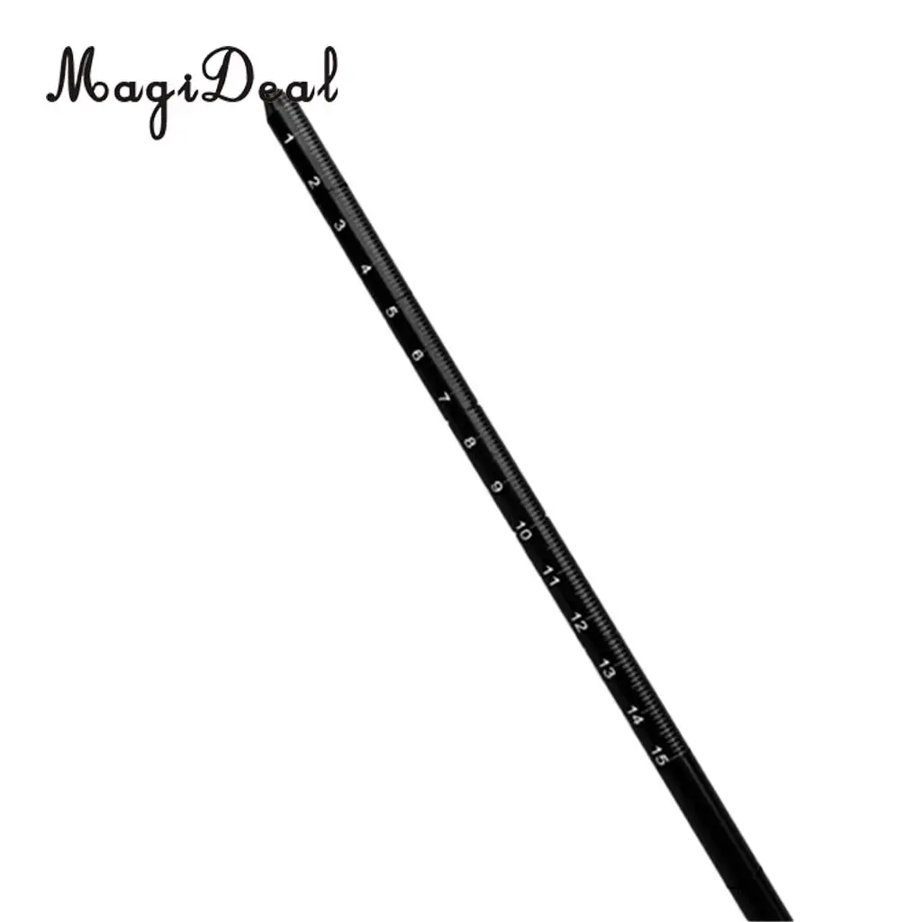 MagiDeal Aluminum Dive Lobster Tickle Pointer Stick Rod, Measurement, Clip for Safety Underwater Scuba Diving Diver Photographer