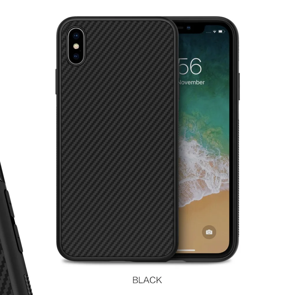 for iPhone XS Max Case Nillkin Synthtic Fiber Back Cover Case for iPhoneXS Phone Case for iPhone XR X XS Max Nilkin Hard Case best iphone cases