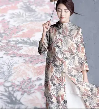 

sewing chiffon textile meter fabrics for patchwork dresses ,tissu au metre,print satin material floral Process tecido,C093