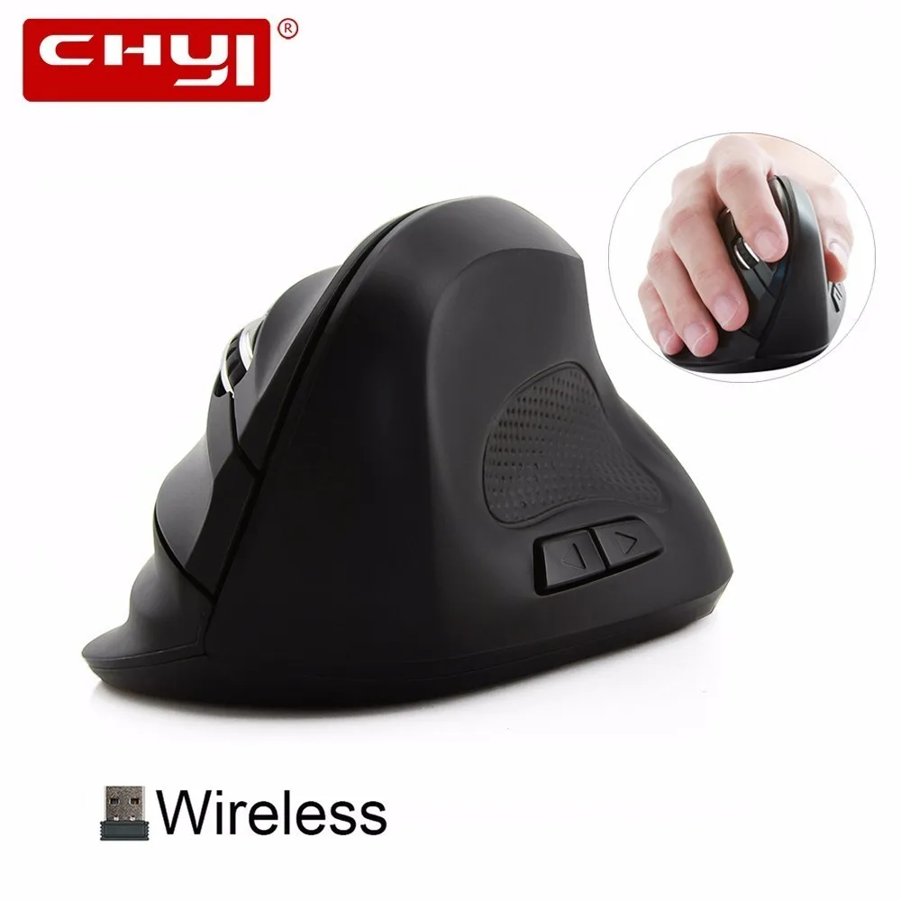 CHYI Wireless Mouse Ergonomic Vertical Gaming Mouse Optical Gamer 2.4Ghz Sem Fio Big Healthy Mice for PC Computer Laptop CHYI Wireless Mouse Ergonomic Vertical Gaming Mouse Optical Gamer 2.4Ghz Sem Fio Big Healthy Mice for PC Computer Laptop