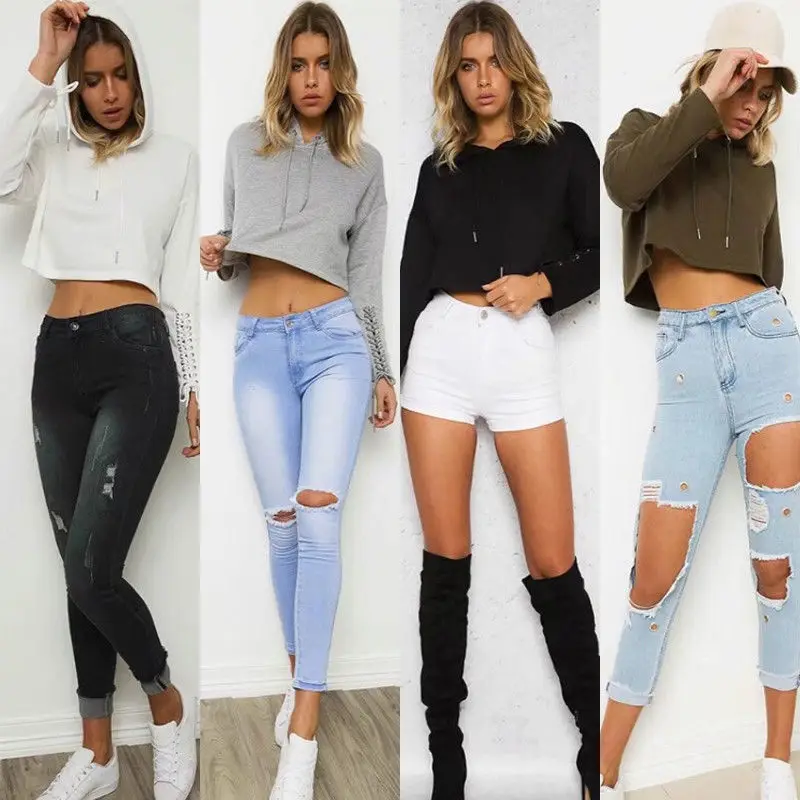 

2018 New Hot Personality Long Sleeve Rope Hooded Women Tops Casual Fashion Ladies