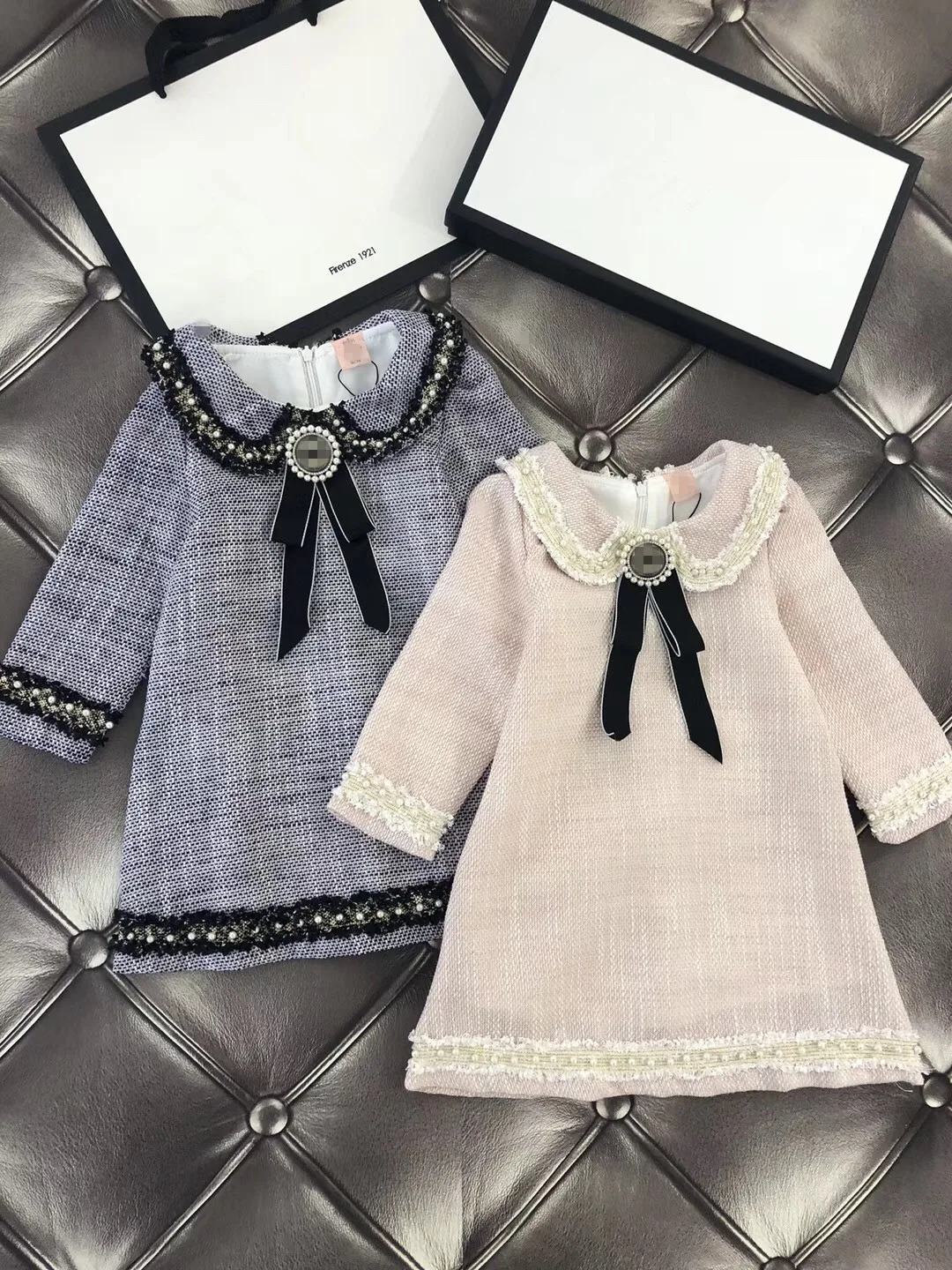 

XINI MOMMY official store 90-140cm 6pc dress girls clothing miraculous ladybug girls dress kids dresses for girls moana