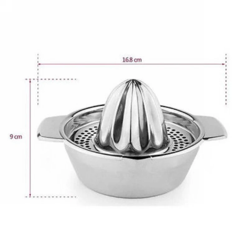 2019 Newest Citrus Juicer Lemon Lime Orange Fruit Hand Squeezer Press Tool Stainless Steel 17*9CM