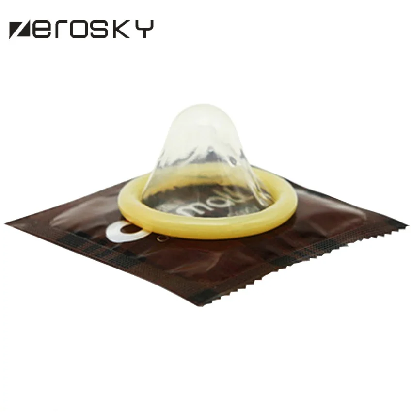 Zerosky Condoms For Men Delay Ejaculation Penis Cock Sleeve High
