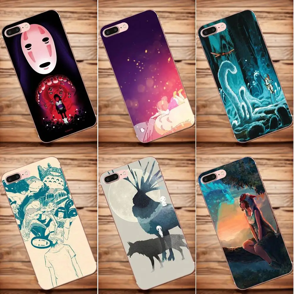 

Vvcqod For Galaxy Alpha Core Prime Note 4 5 8 S3 S4 S5 S6 S7 S8 S9 mini edge Plus Luxury Phone Case Totoro Studio Ghibli