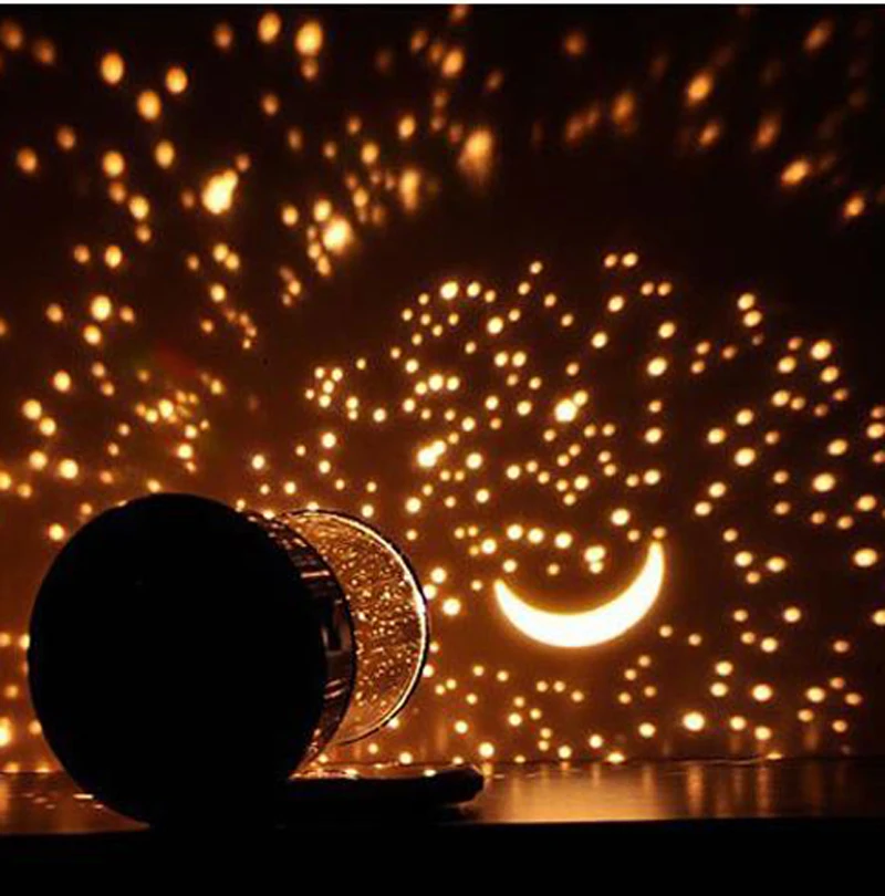 

LED Wedding Romantic Star Projector Lamp Party Background Colourful Cosmos Star Master LED Night Light Gift for Christmas Day
