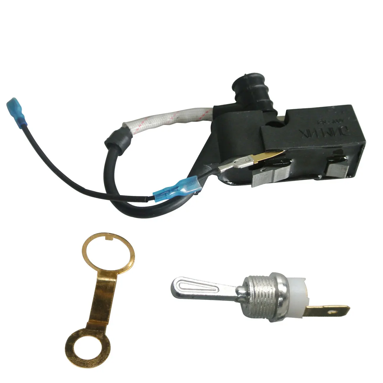 Стоп-переключатель катушки зажигания Контактная пружина для 45cc 52cc 58cc 4500 5200 5800