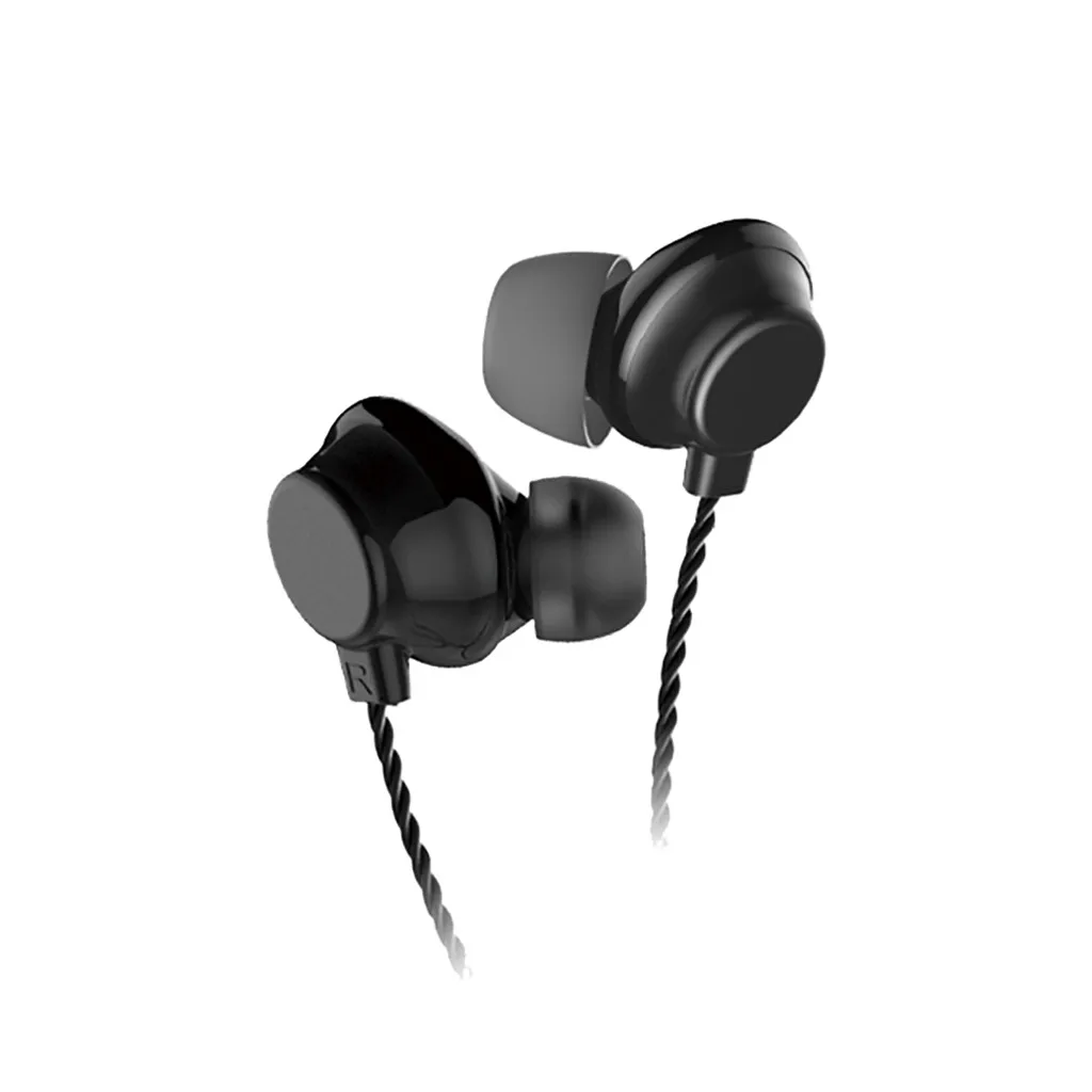 

TRN H1 EarPhone HIFI Ring Iron EarPhone Subwoofer Wired With Mic