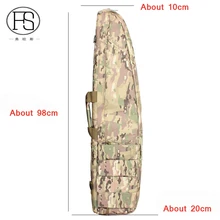 De Nylon De 100 cm Caza Mochila Táctica Militar Al Aire Libre Bolsa de Transporte de Mano Protección Rifle Mochila Con Correa de Hombro