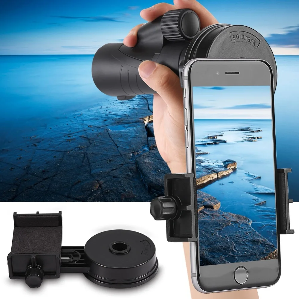 Telescope phone Holder adapter for Monocular Binoculars adapter