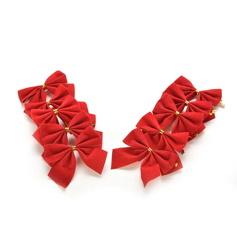 2 шт. декоративные украшения в виде красного банта|decor bauble|decorative decorativedecor new year |