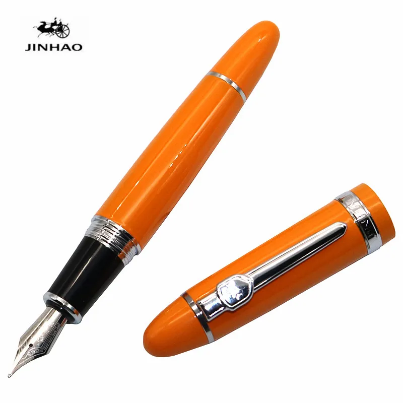Многоцветная перьевая ручка, деловая, офисная, средняя перьевая ручка, новая ручка для каллиграфии, студенческий подарок
