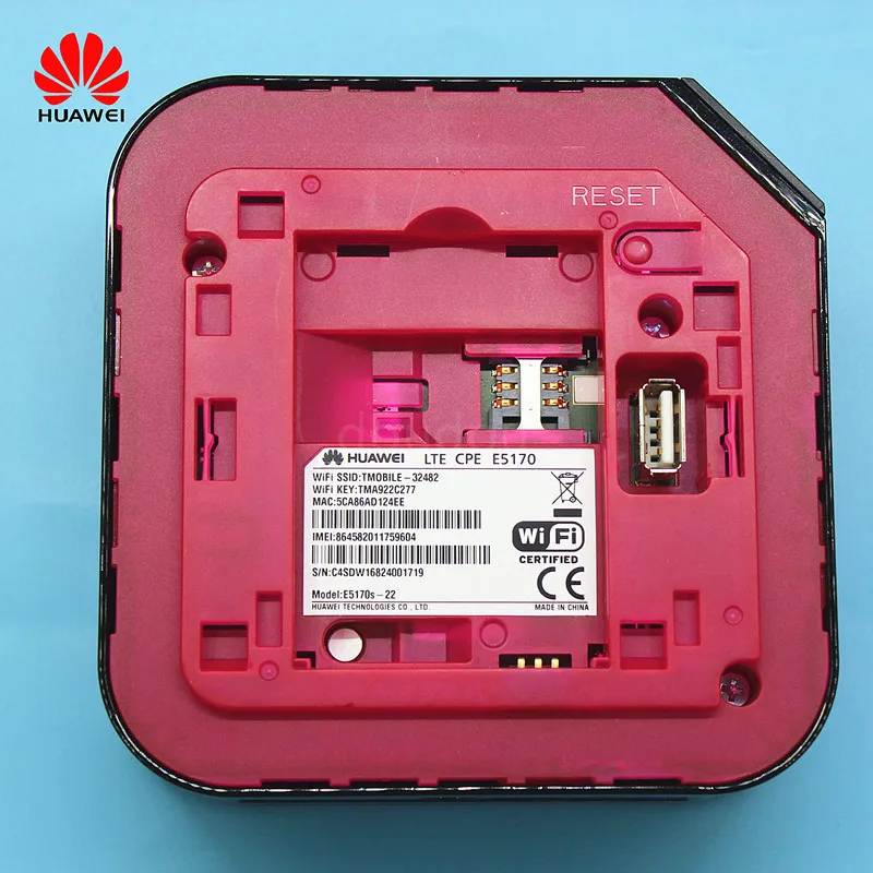 Unlocked Huawei E5170 E1750s-22 4G LTE 150Mbps 4G Wireless Router Cat 4 Speed Cube 4G WiFi Router C