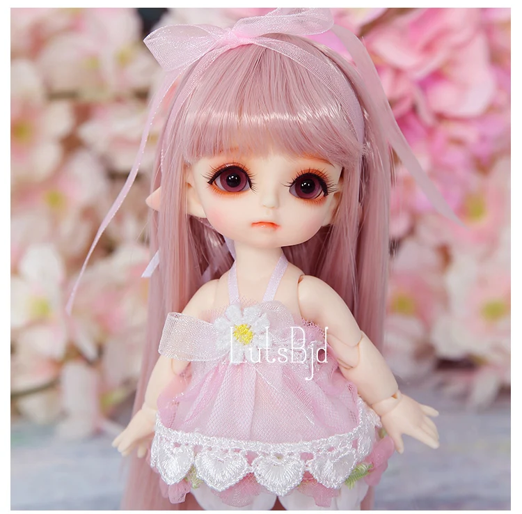 Lutsbjd Luts Tiny Delf Tyltyl голова эльфа 1/8 BJD кукла смолы фигурки Luts AI YOSD набор Куклы Игрушки для девочек День рождения Рождество Лучшие подарки