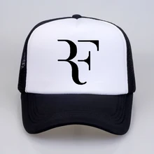 Fashion Roger Federer RF Mesh baseball cap High Quality print letter Cool Summer Baseball Mesh Net Trucker Cap Dad Hat Fashion Roger Federer RF Mesh baseball cap High Quality print letter Cool Summer Baseball Mesh Net Trucker Cap Dad Hat
