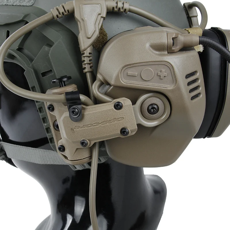 TMC лучшие тактические гарнитуры Тактический RAC гарнитура шумоподавление для быстрого морского SF Highcut Sentry шлем дуговой направляющей