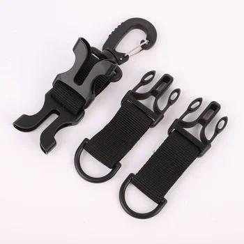 

Carabiner Clip Belt D Shape Quick Release Hook Key Ring Keychain Climbing Camping Hiking Backpack Buckled Multi Tools For System