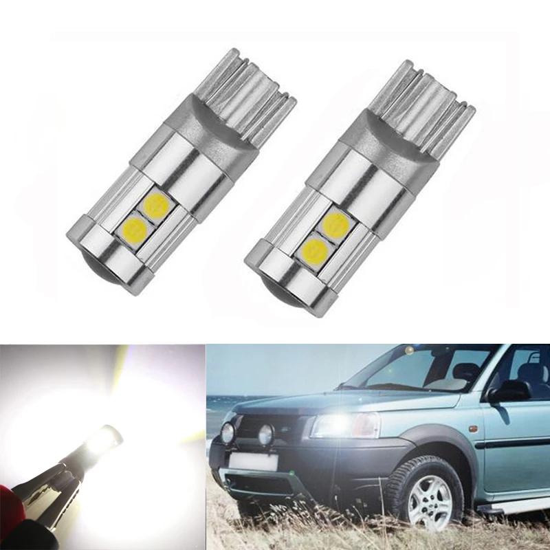

2x LED T10 W5W Car Parking Light Wedge Light For Land Rover v8 discovery 4 2 3 x8 freelander 2 defender A8 a9