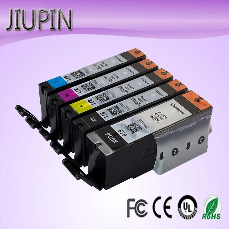 Картридж для принтера Canon MG5780 MG7780 MG6880 TS5080 совместимый с JIUPIN 870 871|Чернильные