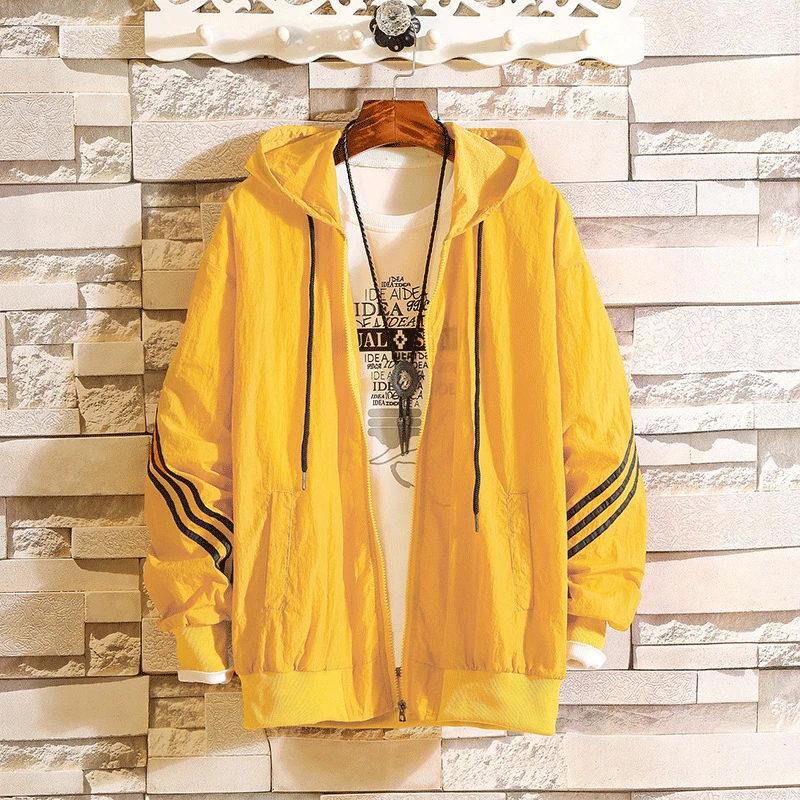 Fashion Men/Women summer Sun protection clothing Jacket Hooded Casual