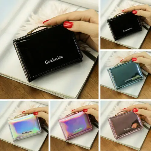 

Women Mini Wallet Zipper Card Holder Coin Purse Small Leather Clutch Bag Handbag