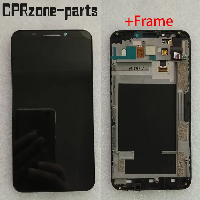 ЖК-дисплей 5 дюйма с рамкой для ZTE Grand S II S2 S291 S251 S221 сенсорным экраном дигитайзер в