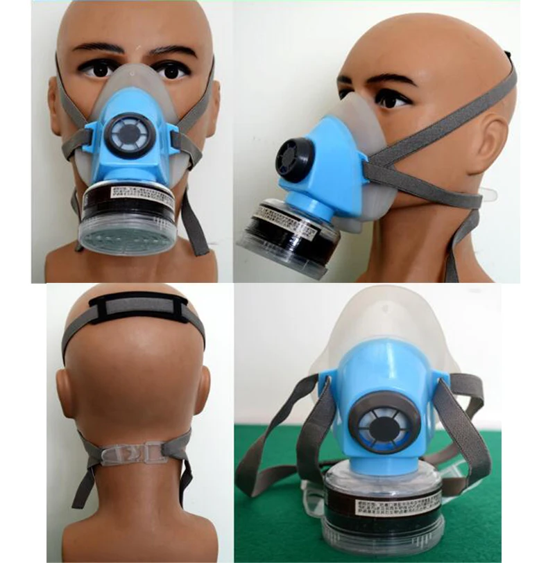 Противопылевой Краскораспылитель противогаз респиратор с фильтром|respirator face