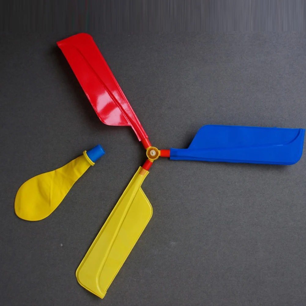 

Funny children balloon helicopter flying education kids toys