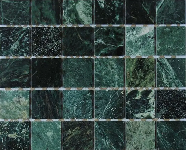 1-green stone mosaic